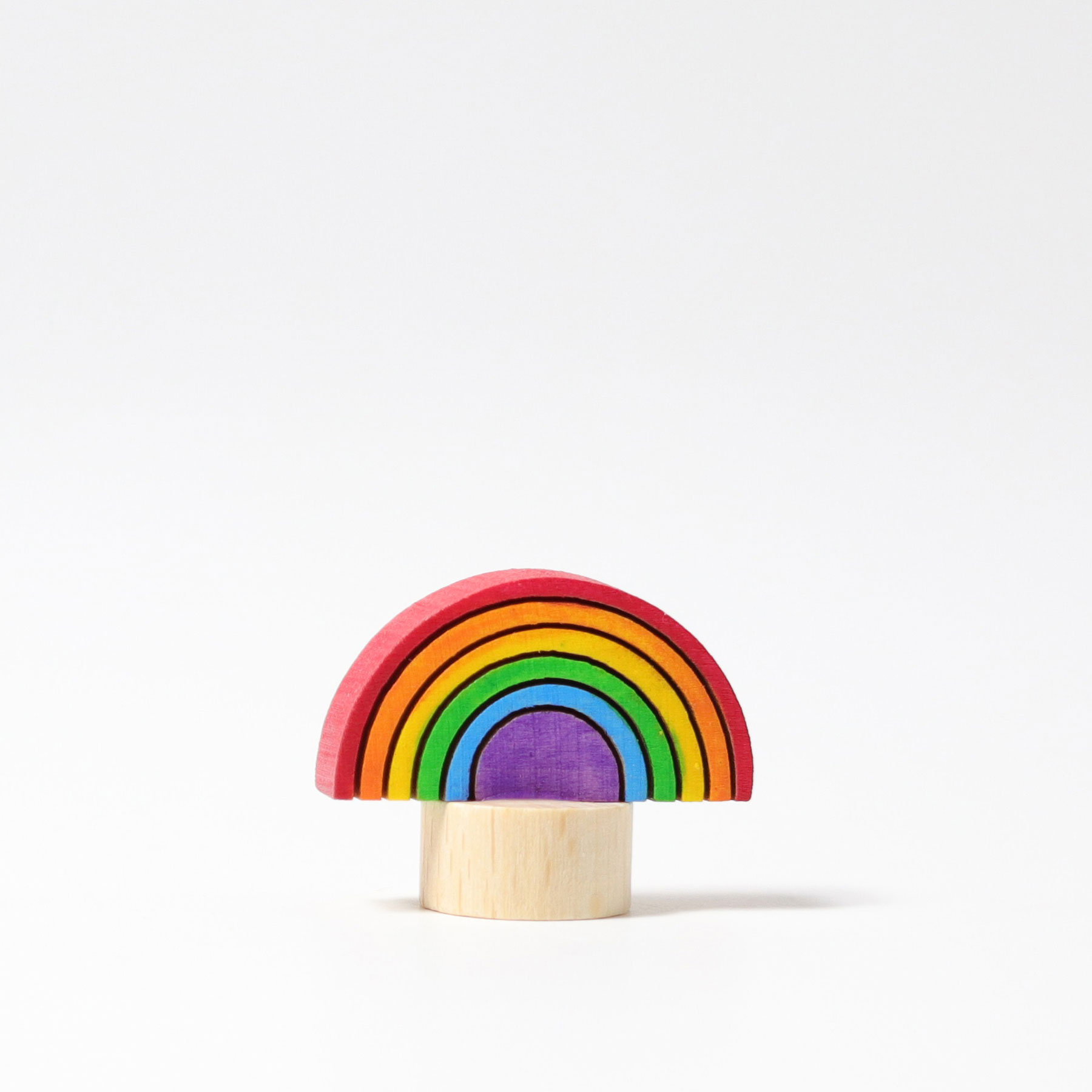 Grimm's Arcobaleno figura decorativa legno 6 cm