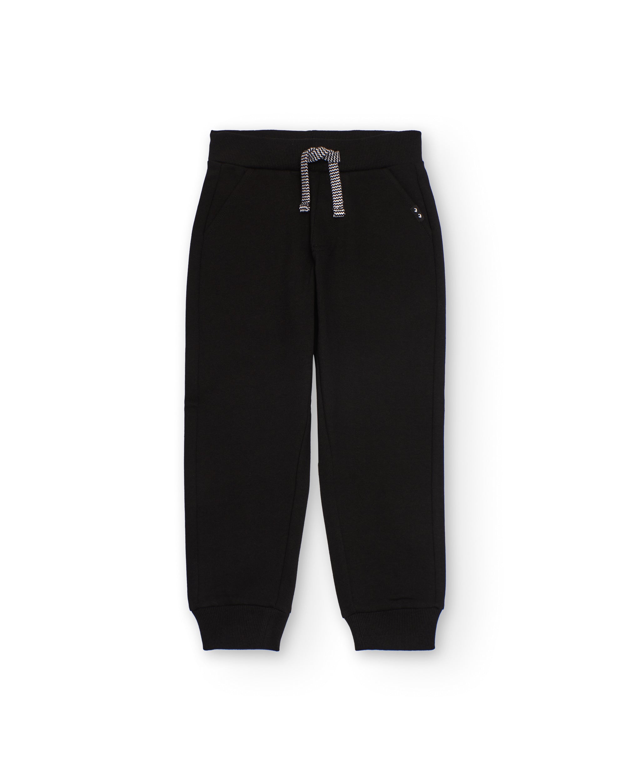 Tuc Tuc jogger bambino nero cintura elastica