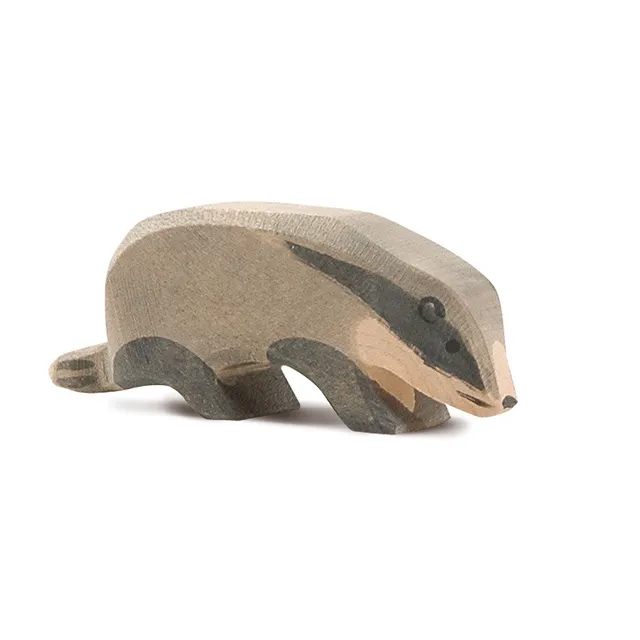 Ostheimer Tasso Grande Testa Bassa Figura Legno 4 cm