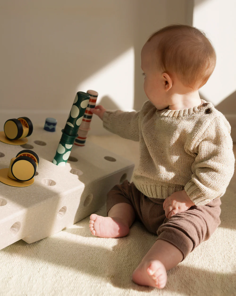 MODU Baby Activity Mint-Forest set costruzioni 10 pezzi