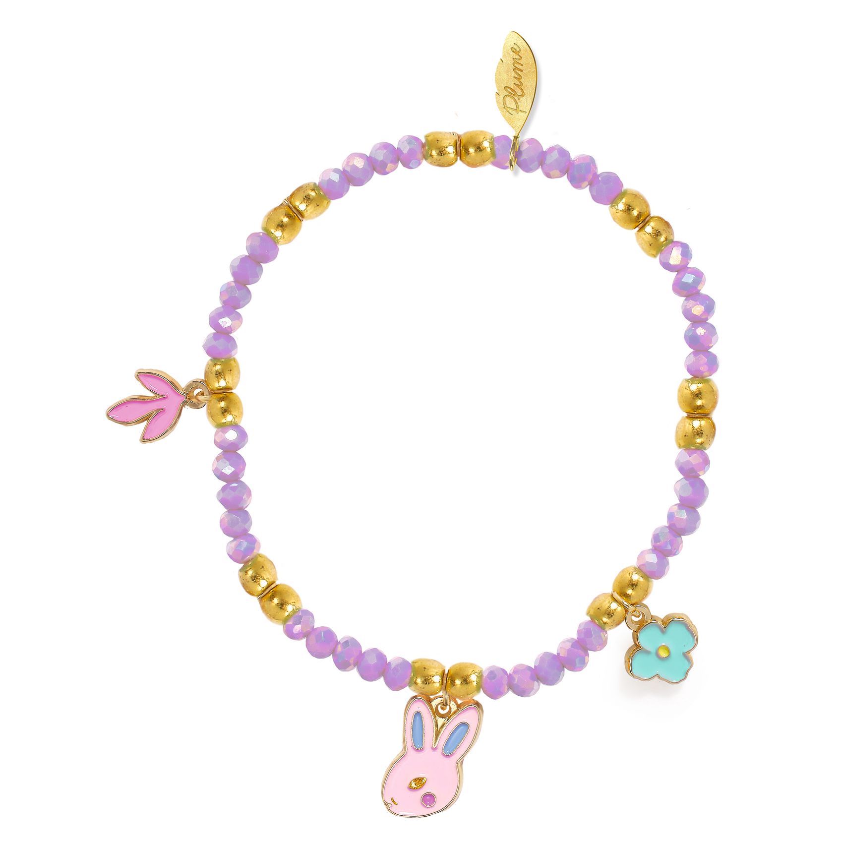 Djeco Rose Garden Braccialetto Rose Elastico per Bambina