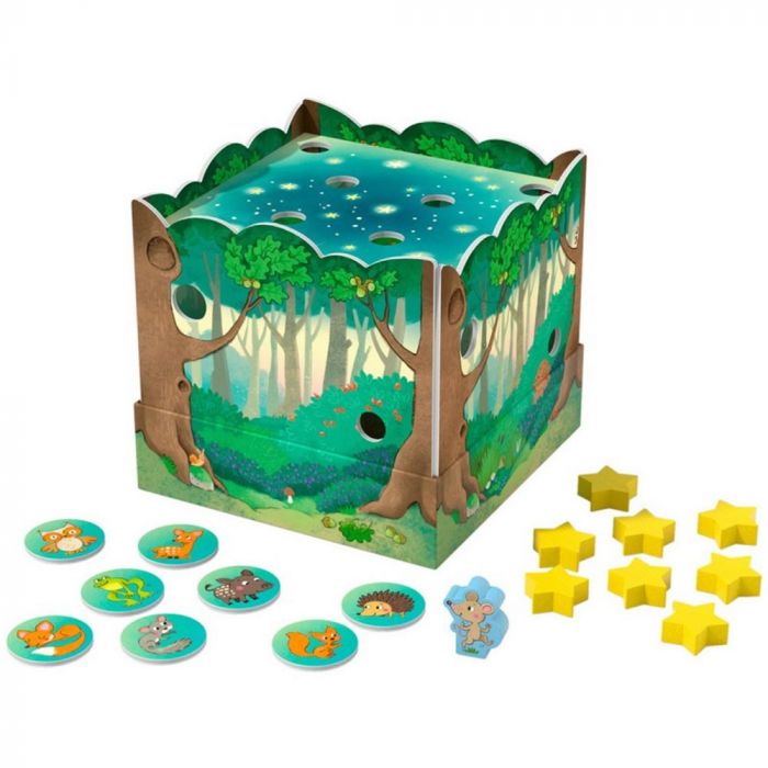 Haba Nascondino nel Bosco gioco memoria 2 anni in legno