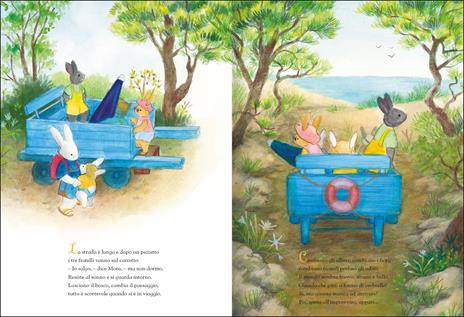 EL Racconti Bosco dei Conigli Tutti al mare libro 3 anni
