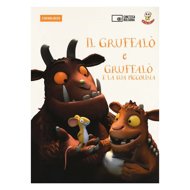 Gruffalò e la sua Piccolina DVD con libro 3-6 anni