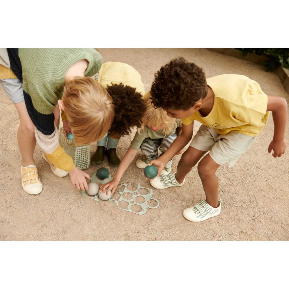 Liewood Emmett set gioco bocce sandy mix esterno