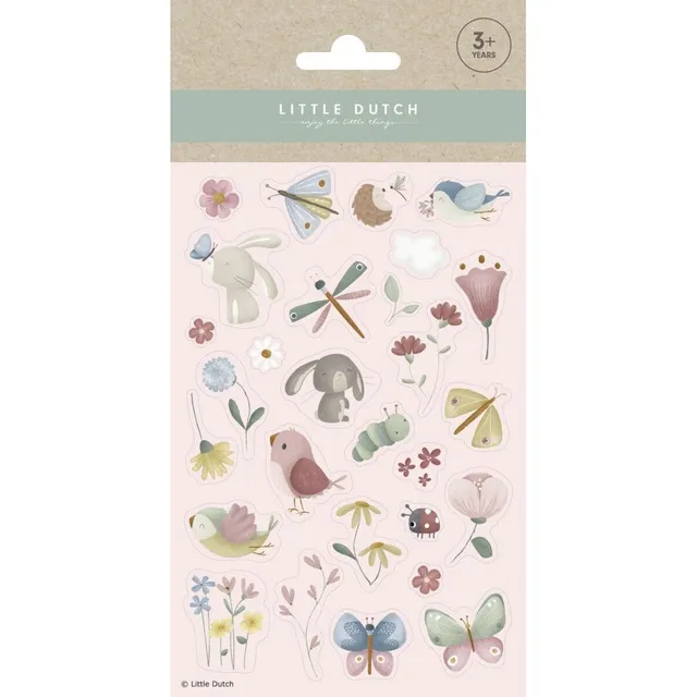 Little Dutch Fiori e Farfalle Adesivi Sticker Bimbi
