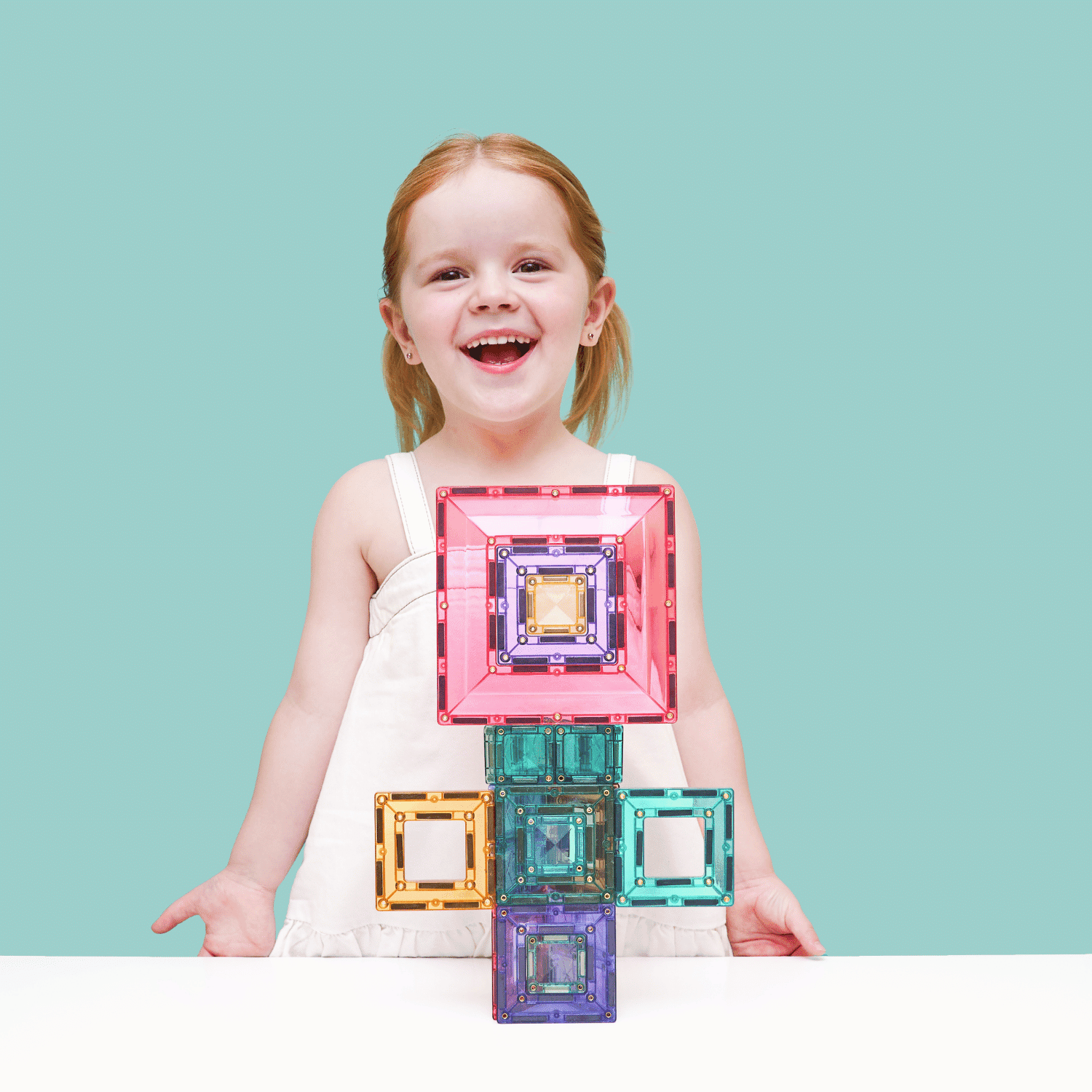 Connetix Portal Pastel Pack costruzioni magnetiche 48 pezzi