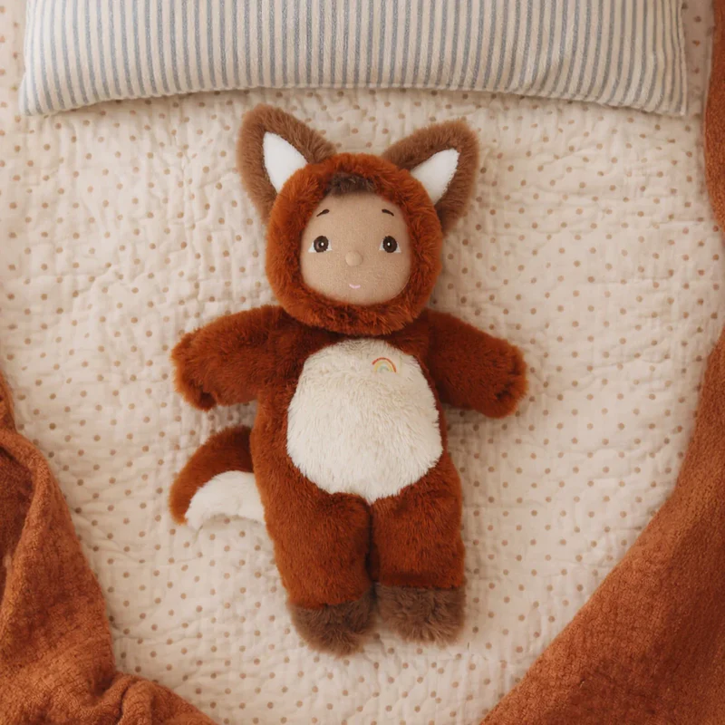 OlliElla Cozy Day Dinkums Freddie Fox Bambola 39 cm