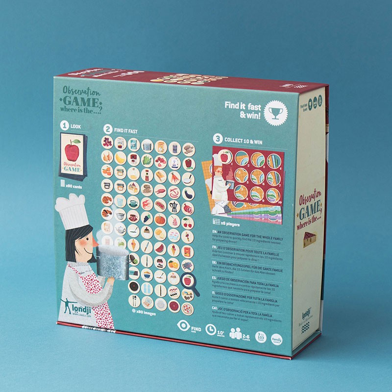 Londji Where Is The Cheese FG010U gioco da tavolo cucina