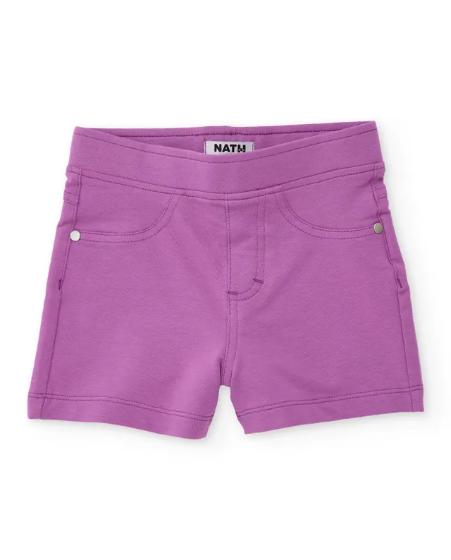Tuc Tuc Shorts Bambina Lilla Tasche Elasticizzati