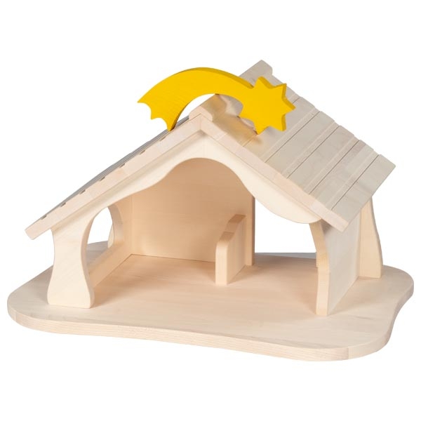 Holztiger Stalla Casa Bambole Legno con Tetto a Punta