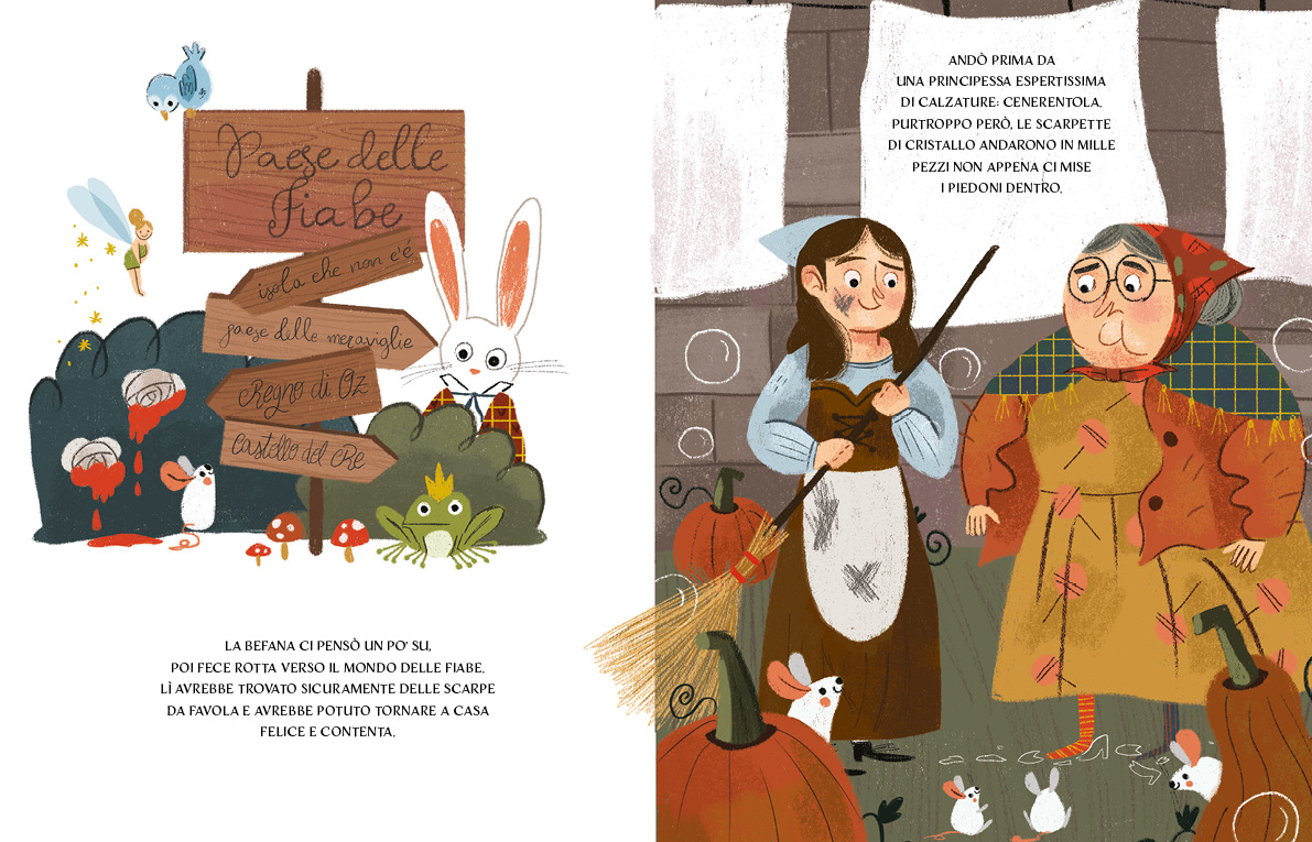 Pulce Bella vera storia Befana libro bambini 40 pagine