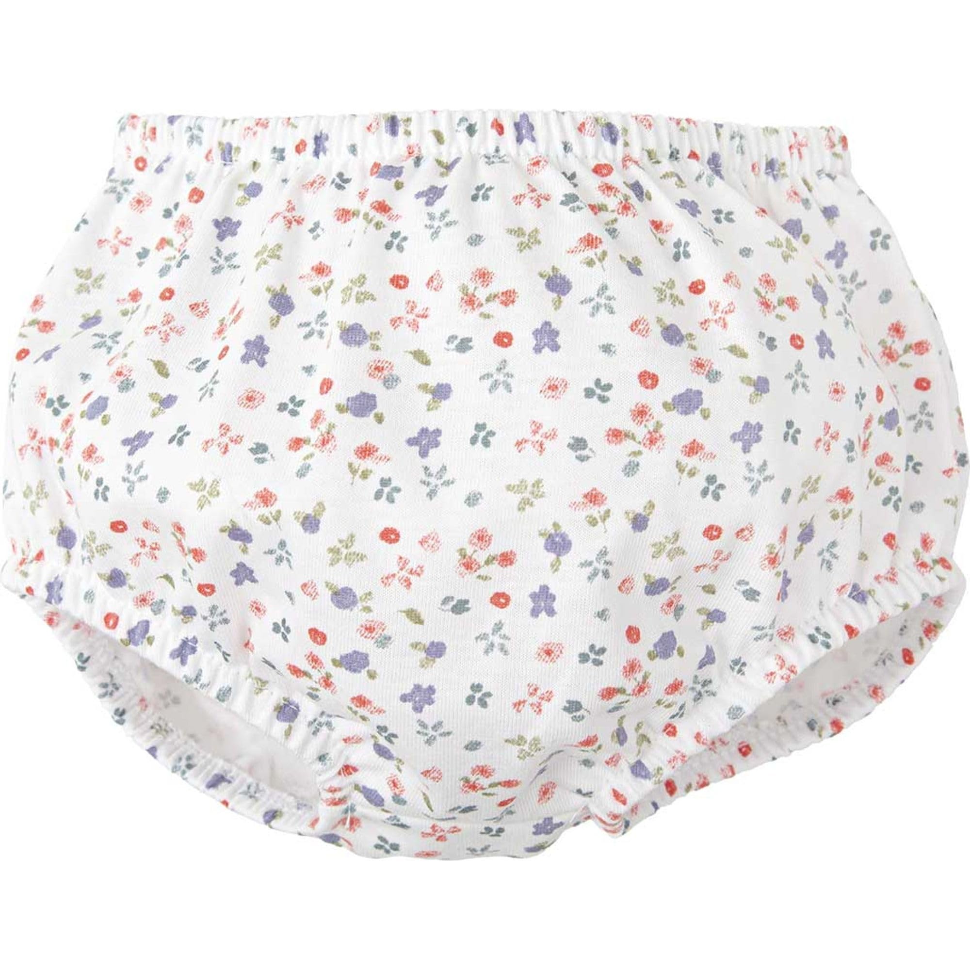 Babidu mutandina floreale cotone 18 mesi slip bambina