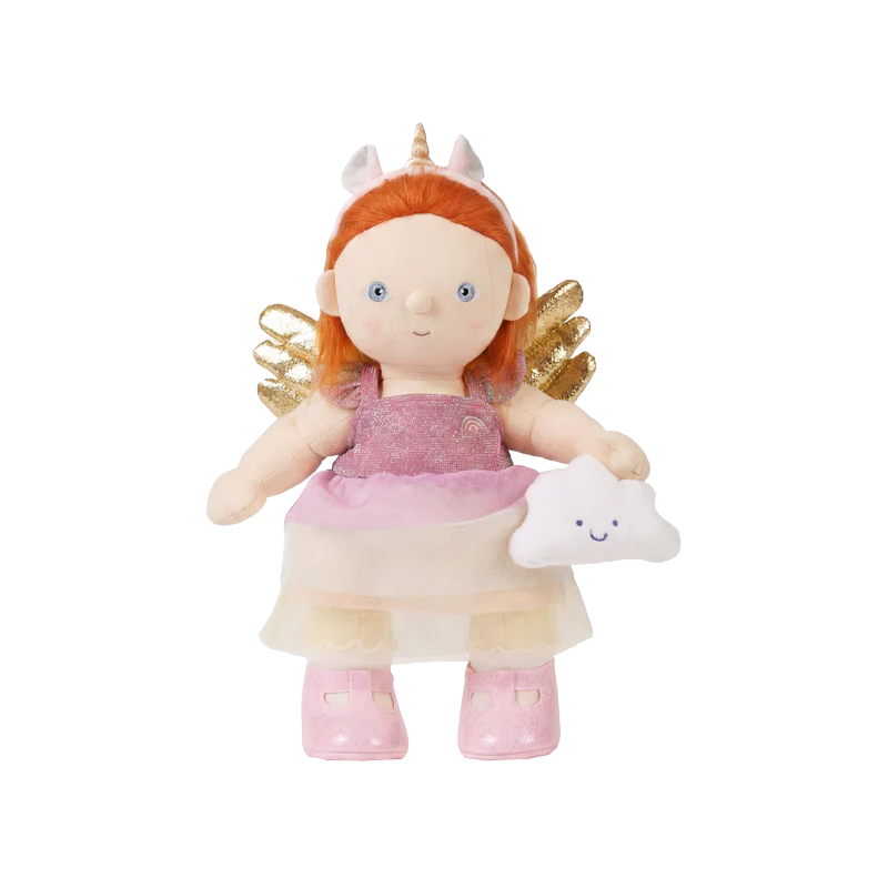 OlliElla Dinkum Dolls Unicorn Nova bambola morbida