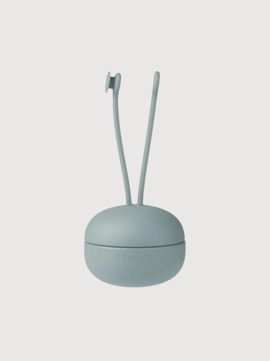 Liewood Philip portaciuccio silicone blu 3 ciucci