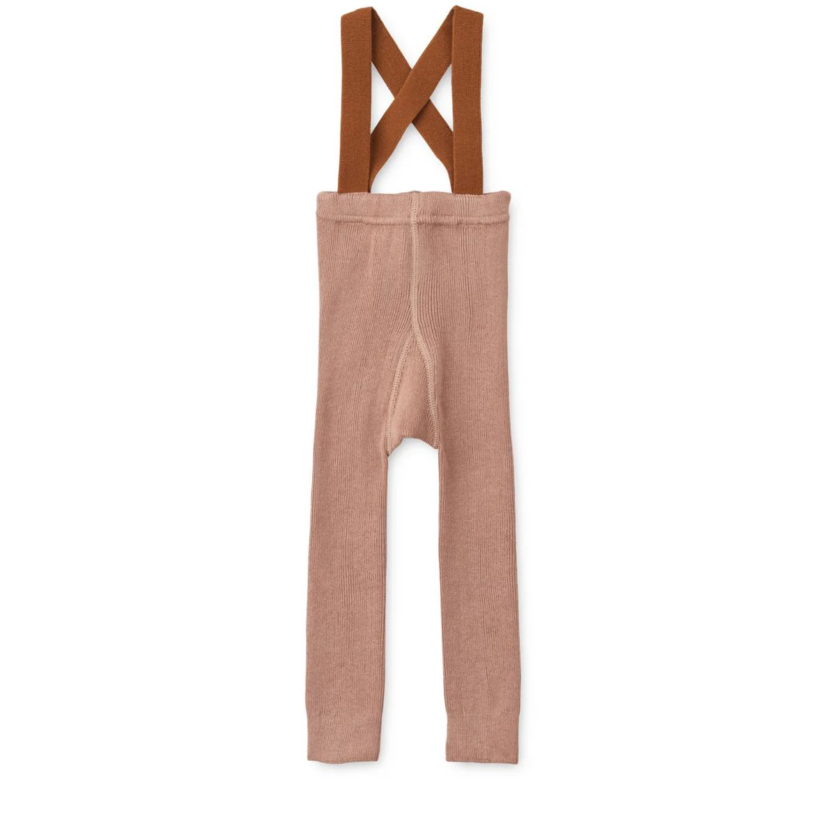 Liewood Cuno Tights calzamaglia bretelle Tuscany Rose cotone