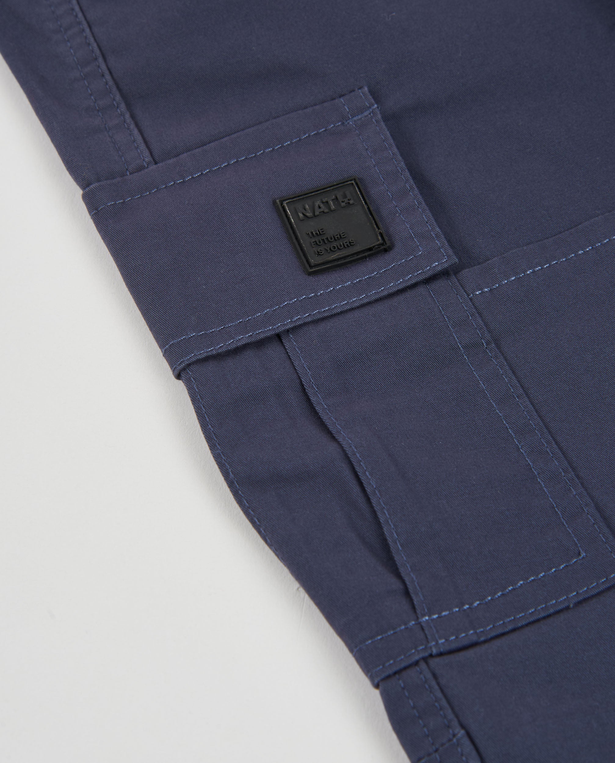 Tuc Tuc pantalone cargo bimbo blu con elastico