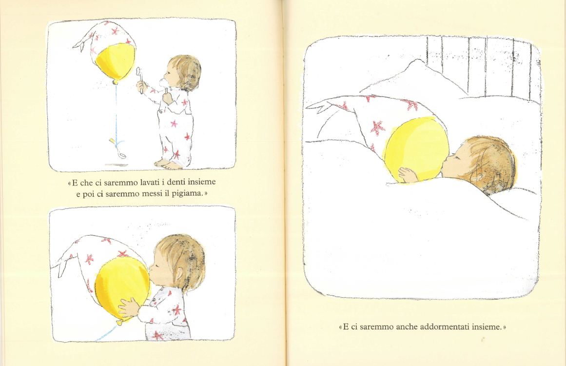 Babalibri Akiko e il palloncino libro illustrato da 4 anni