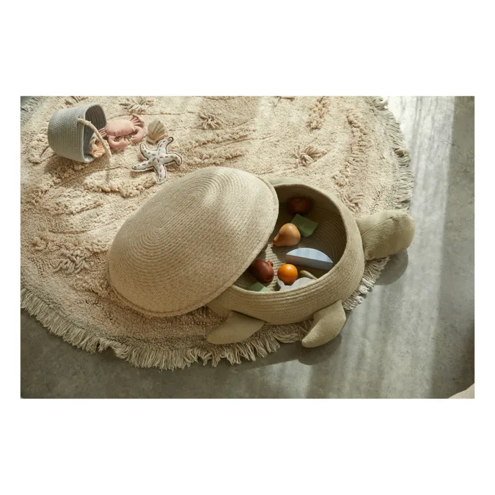 Lorena Canals Mama Turtle cesto contenitore XL 70 cm