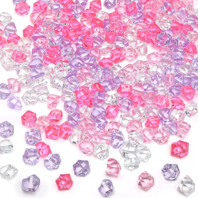 Set craft pietre preziose acrilico Love decorazioni 100 pezzi