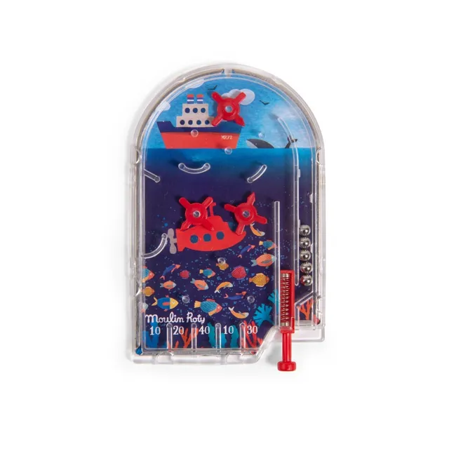 Moulin Roty Les Petites Merveilles Ocean mini flipper metallo