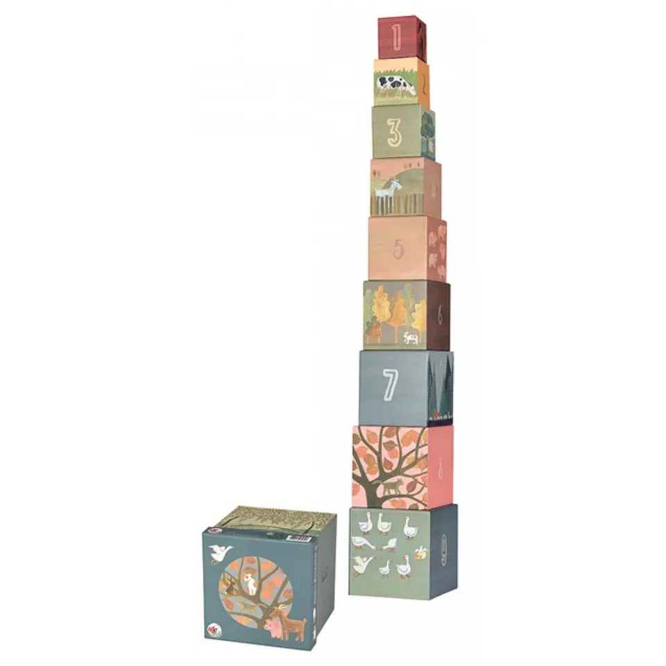 Egmont Toys Countryside Cubi Cartone 10 Pezzi
