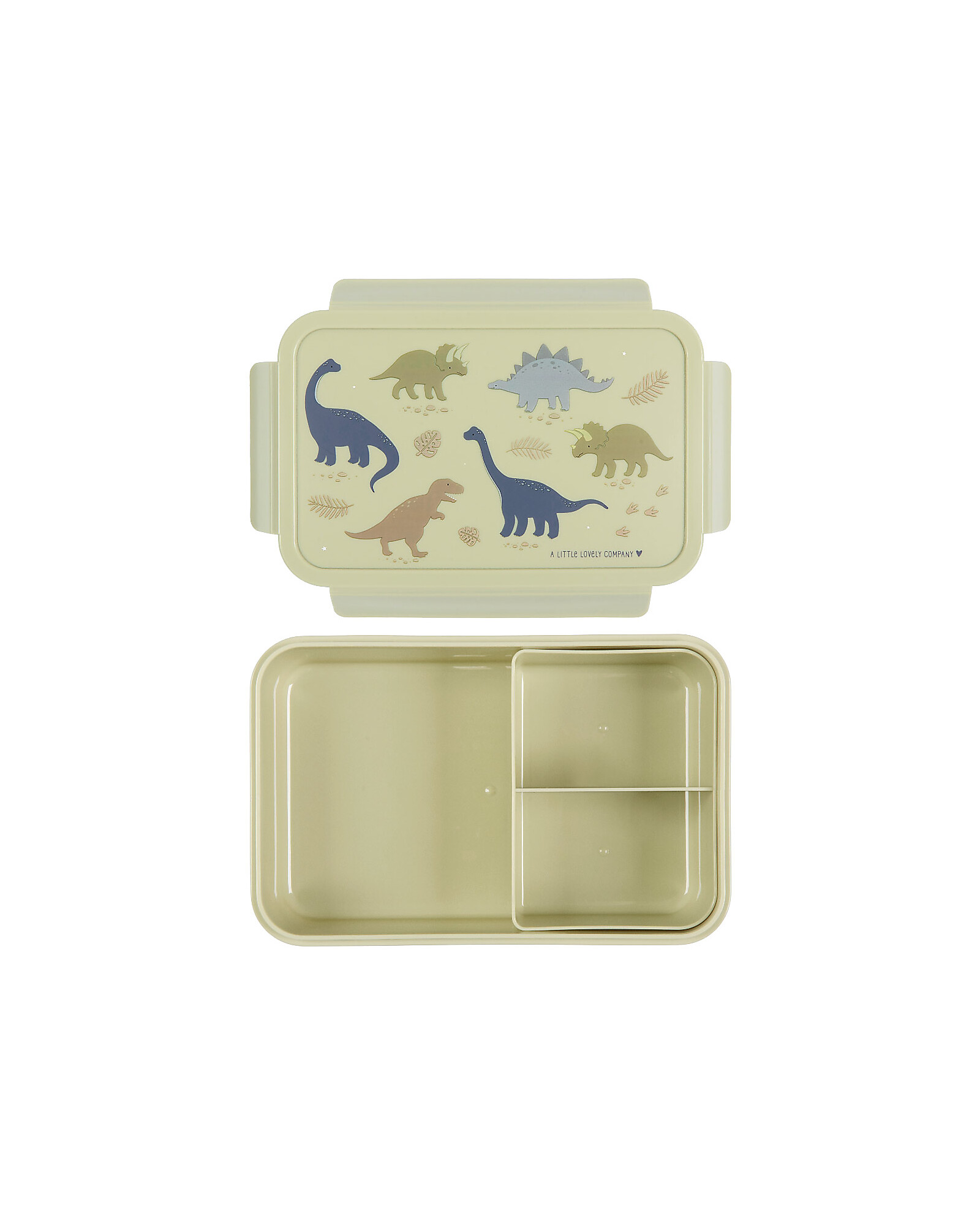 A Little Lovely Company Dino portapranzo bento 2 scomparti