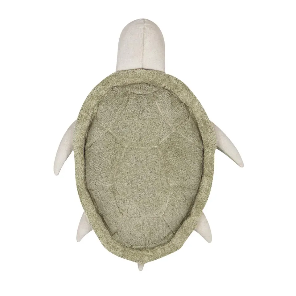 Lorena Canals Mrs Turtle mega pouf tartaruga verde 115 cm