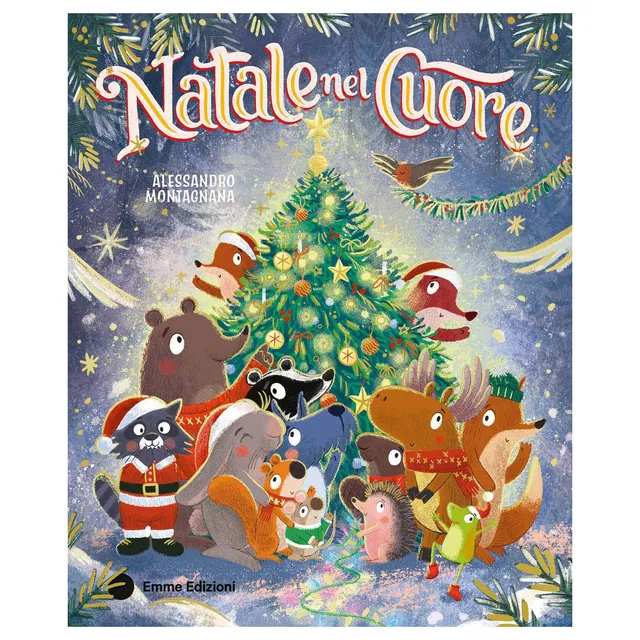 Emme Edizioni Natale nel cuore libro illustrato 3 anni