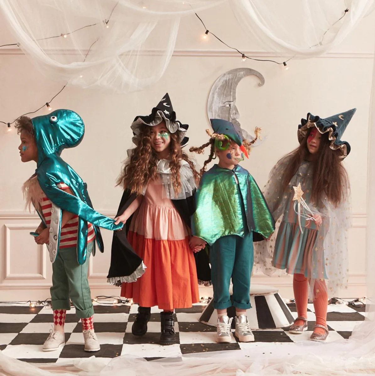 Meri Meri Drago costume cangiante 3-6 anni