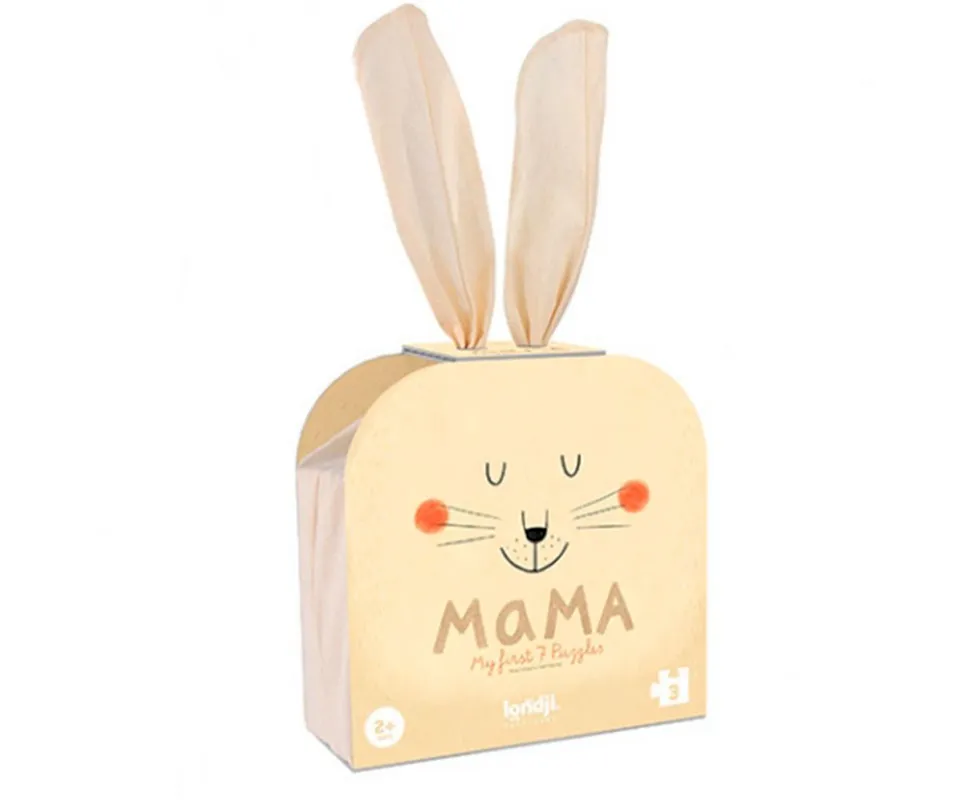 Londji Mama 7 soggetti puzzle bambini animali