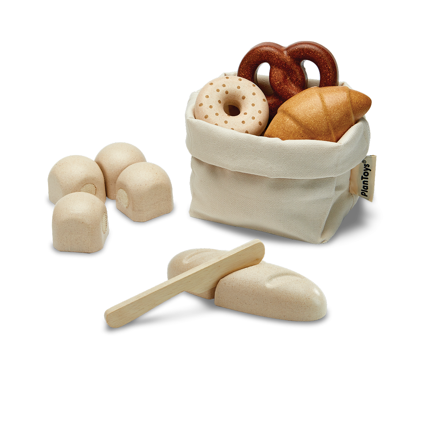 Plan Toys Bread Set gioco pane legno bimbi
