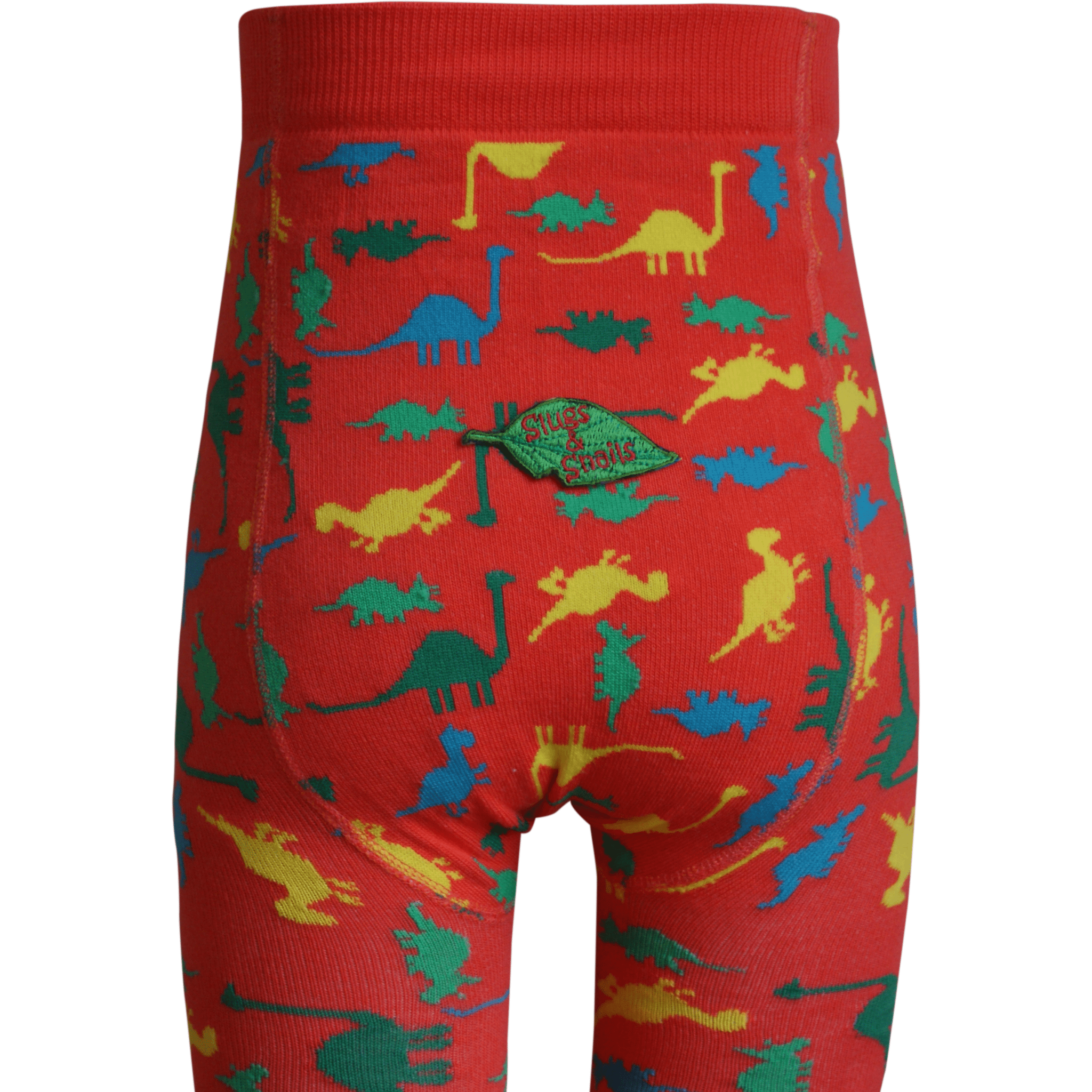 Slugs & Snails Dino collant bimbo cotone bio antiscivolo
