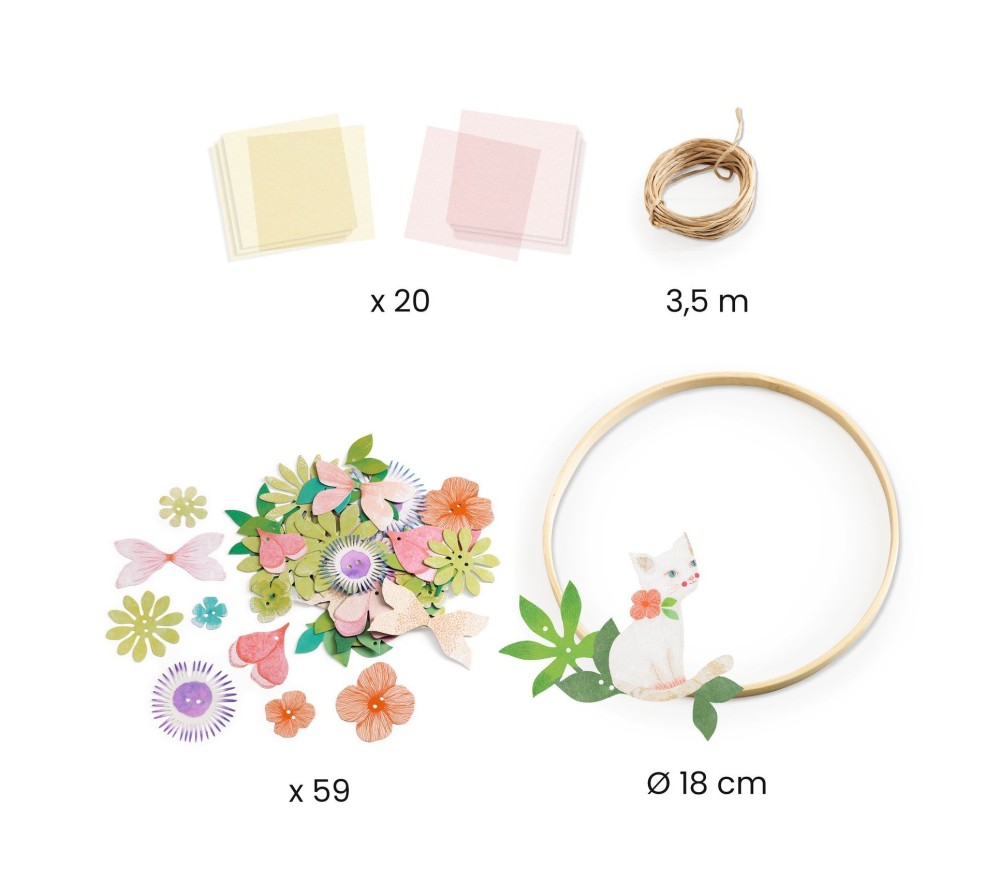 Djeco Dalia Cerchio Decorativo Fai da Te