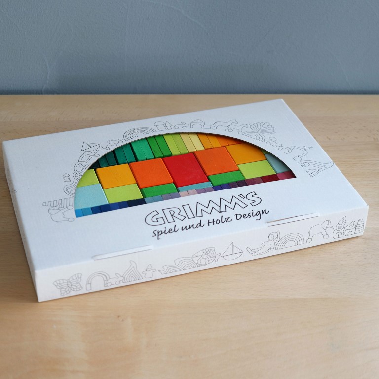 Grimm's Color Charts Rally domino costruzioni legno 29 colori
