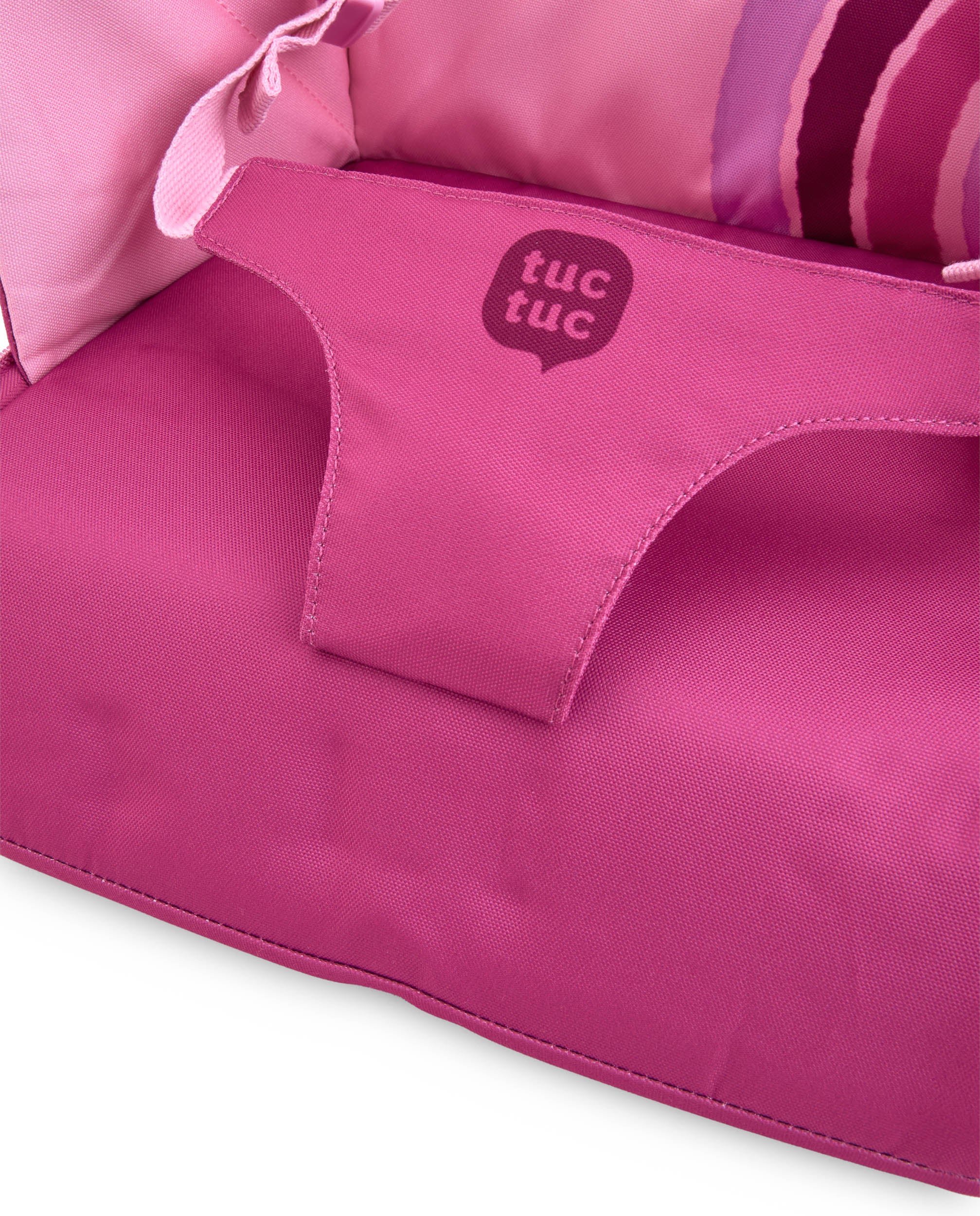Tuc Tuc seggiolone da viaggio pieghevole stelle rosa