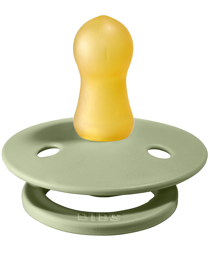 BIBS Ciucci gomma naturale succhietti verde salvia 2 pz