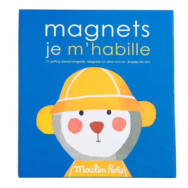 Moulin Roty Popipop Mi vesto gioco magnetico 25 magneti