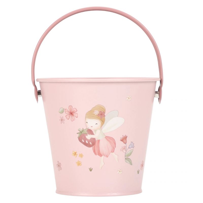 Little Dutch Rose secchiello giardinaggio metallo