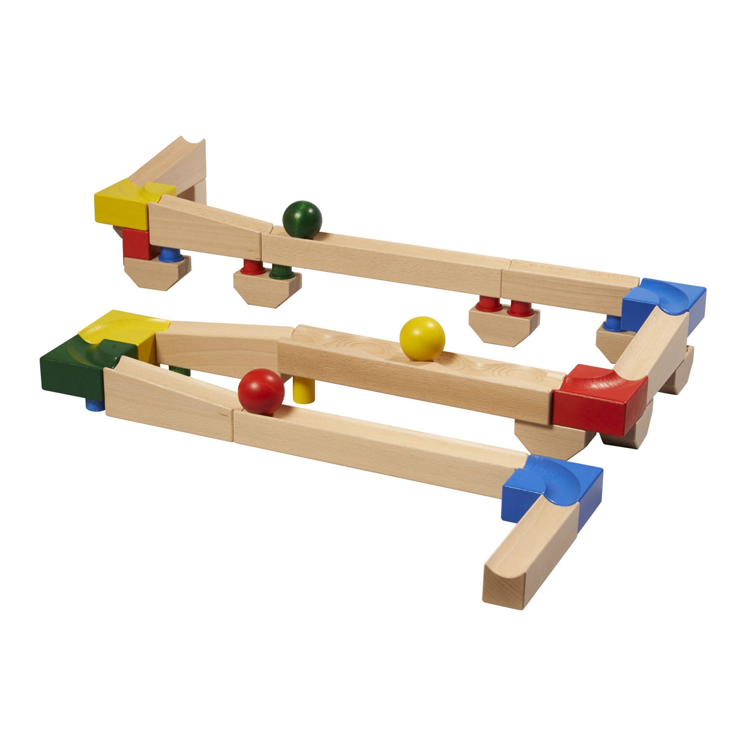 Nic Cubio Prima Pista costruzioni legno 61 pezzi