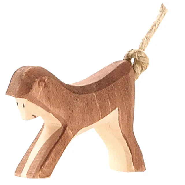 Ostheimer Scimmia figura in legno 5 cm