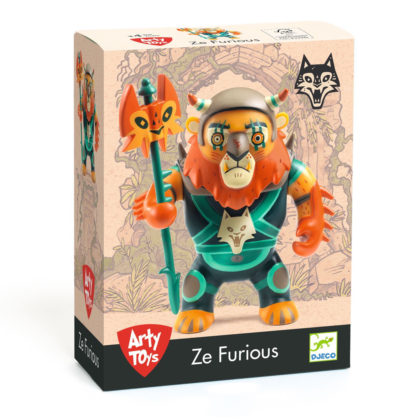 Djeco Arty Toys Ze Furious figura in vinile articolata