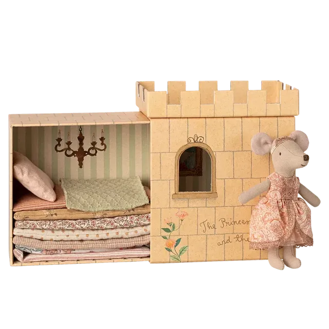 Maileg Principessa sul pisello Big Sister topolino rosa 12 cm