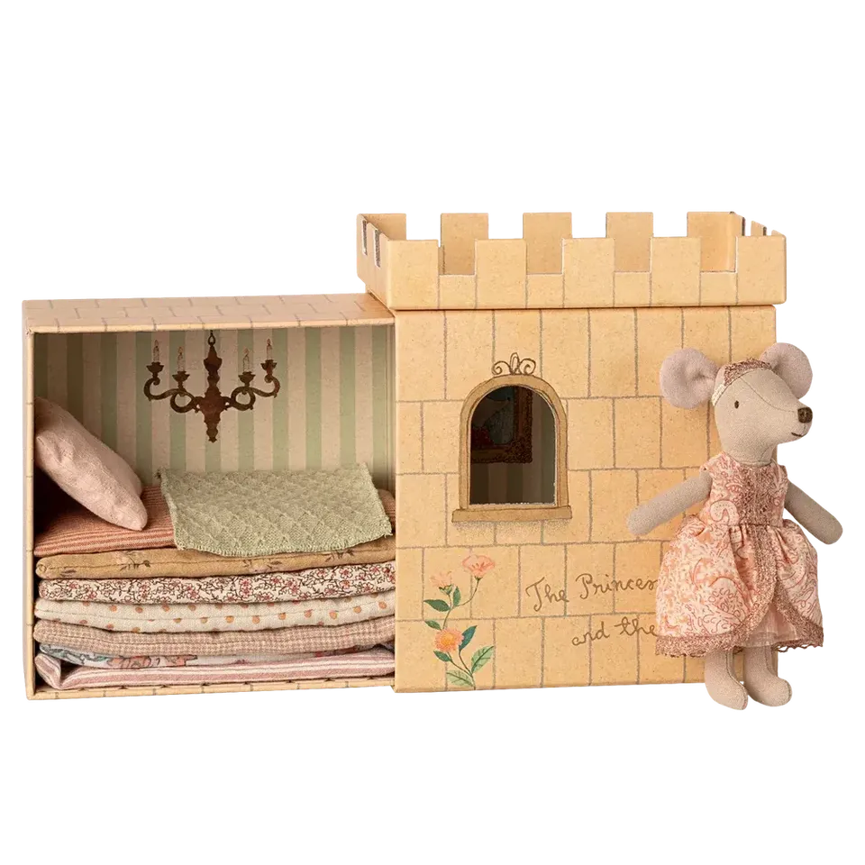 Maileg Principessa sul pisello Big Sister topolino rosa 12 cm