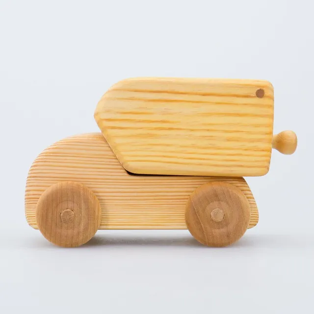 Drei Blatter Furgoncino Mini Auto in Legno con Cassone