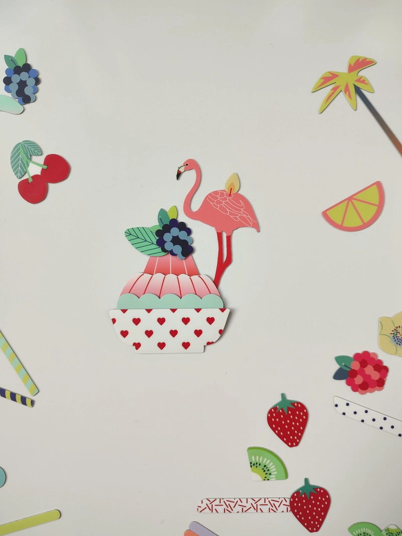 Ma Cabane à Rêves Cupcake set magneti 74 pezzi