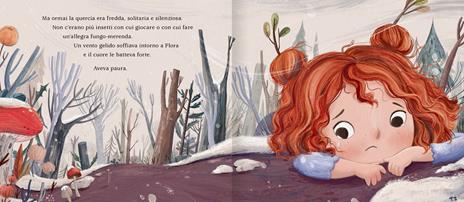 Emme Edizioni Flora Minuscola Bambina Foglia libro 3 anni