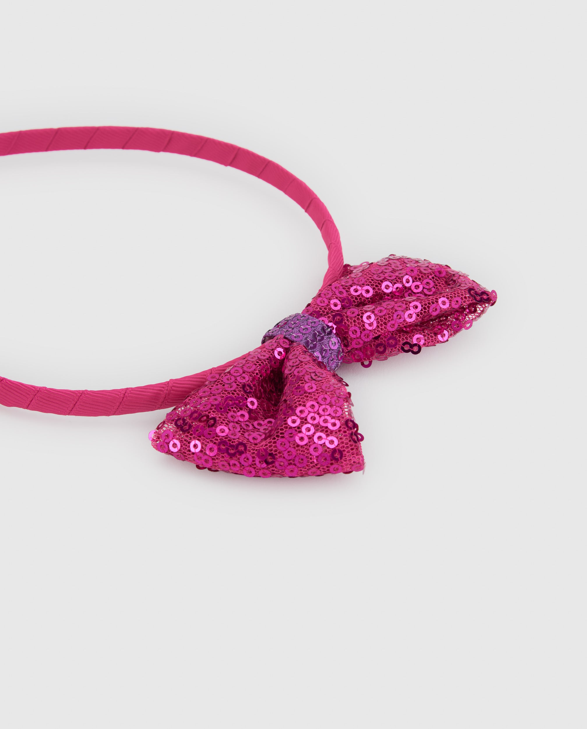 Tuc Tuc Mystic Forest cerchietto fucsia paillettes