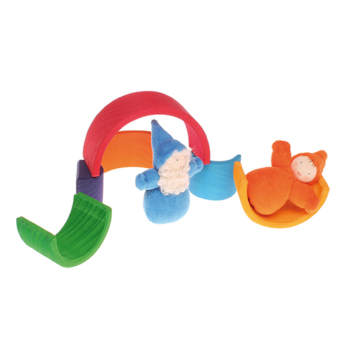 Grimm's Arcobaleno Mini 6 pezzi gioco legno colorato