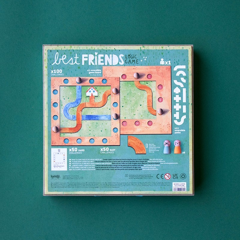Londji Best Friends family game gioco logica 100 sfide